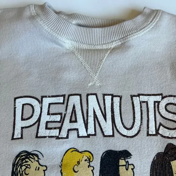 Zara Peanuts Sweatshirt 9-10 - Picture 4 of 7